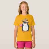 Pinguïn Boer Watering Can T-shirt (Voorkant volledig)