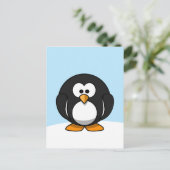 Pinguïn Briefkaart (Staand voorkant)