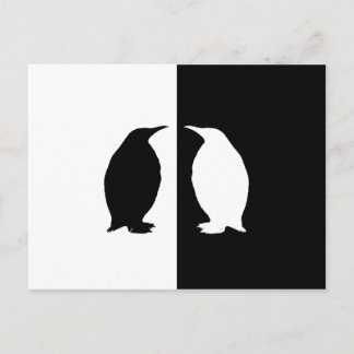 pinguïn briefkaart
