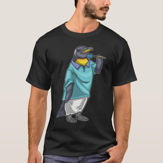 Pinguïn Darts Dart T-shirt (Voorkant)