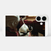 Pinguïn die een boek leest Case-Mate iPhone case (Achterkant (horizontaal))