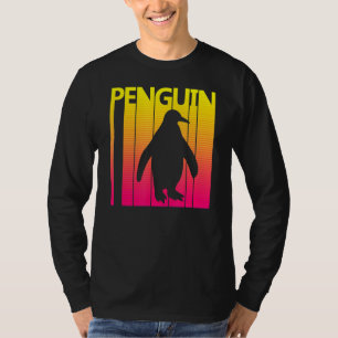 Pinguïn Dier Retro Kostuum T-shirt