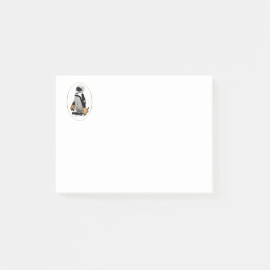 Pinguïn Dragen Hockey Gear Post-it® Notes (Voorkant)