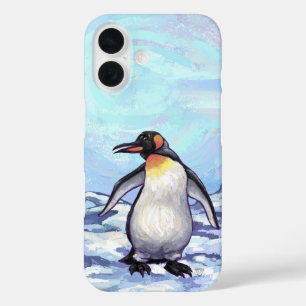 Pinguïn Elektronica iPhone 16 Hoesje