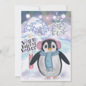 Pinguïn en Igloo Noorderlicht Scène (Voorkant)