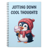 Pinguïn en ijs notitieboek (Voorkant)