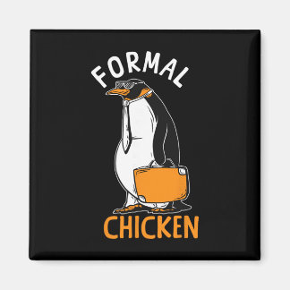 Pinguïn formeel kip grappige pinguïn magneet