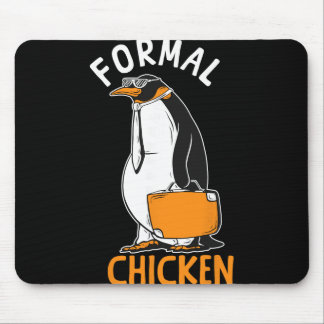 Pinguïn formeel kip grappige pinguïn muismat