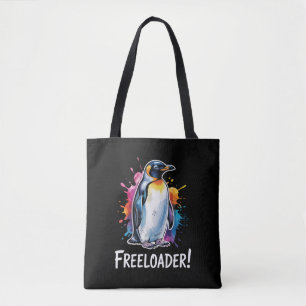 Pinguïn Freeloader Verzet Politiek Draagtas