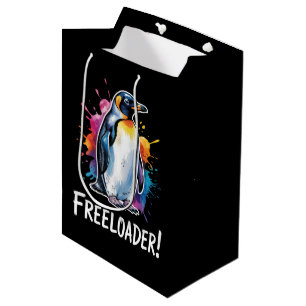 Pinguïn Freeloader Verzet Politiek Medium Cadeauzakje