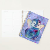 Pinguïn genaamd Button Planner (Display)