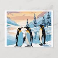 Pinguïn Huddle: Samen in de sneeuw