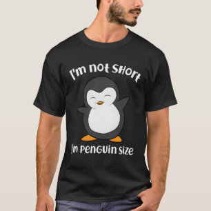 Pinguïn Ik ben niet klein Ik ben klein als een pin T-shirt