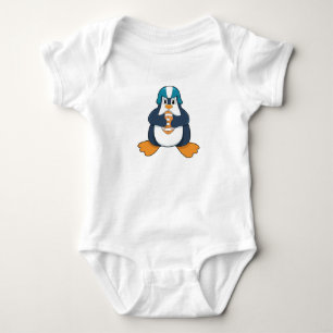 Pinguïn in Football Sport Romper