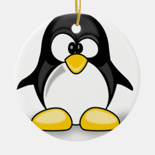 Pinguïn Keramisch Ornament