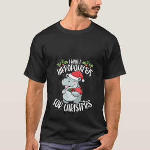 Pinguïn Kerstdag IJsvogel Dier Kerstman T-shirt