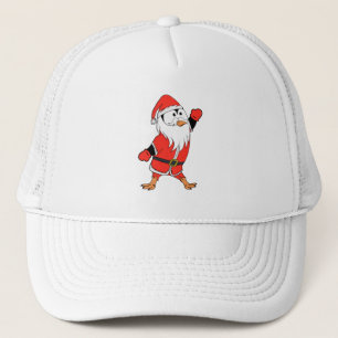 Pinguïn Kerstman Klaar voor Kerstmis Trucker Pet