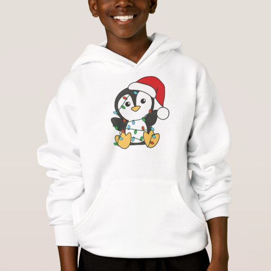 Pinguïn Kerstmis Winter Dieren Vakantie Pinguïns (Voorkant)