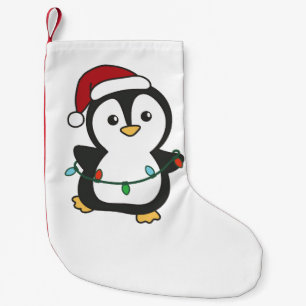 Pinguïn Kerstmis Winter Dieren Vakantie Pinguïns Kleine Kerstsok