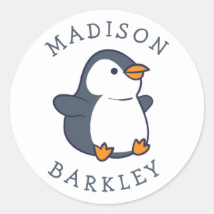 Pinguïn Kinderen Schattig Envelop Seal Stickers