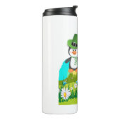 pinguïn leprechaun , de dag van de gelukkige st .  thermosbeker (Gedraaid links)