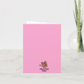 Pinguïn Liefde Valentijnsdag Kaart (Achterkant)