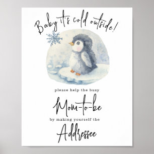 Pinguïn - Mama aan te spreken Poster