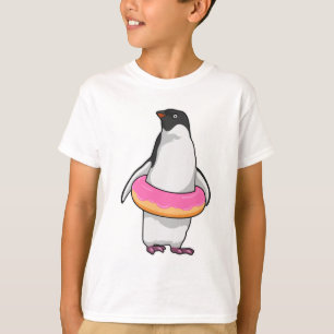 Pinguïn met Donut T-shirt