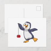 Pinguïn met Jojo Briefkaart (Voorkant / Achterkant)