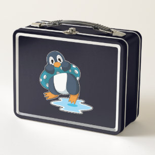 Pinguïn met Lifebuoy