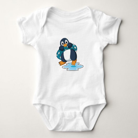 Pinguïn met Lifebuoy Romper (Voorkant)