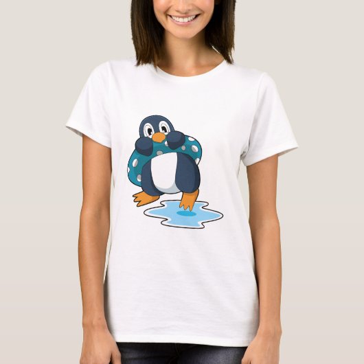 Pinguïn met Lifebuoy T-shirt (Voorkant)
