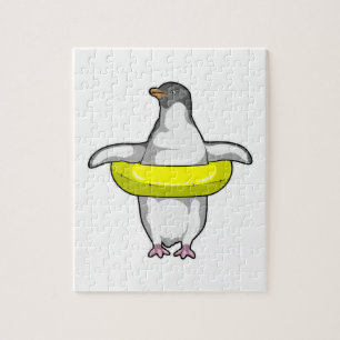 Pinguïn met Swim-ring Legpuzzel