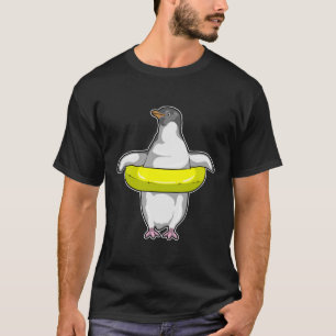 Pinguïn met Swim-ring T-shirt