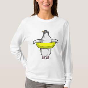 Pinguïn met Swim-ring T-shirt