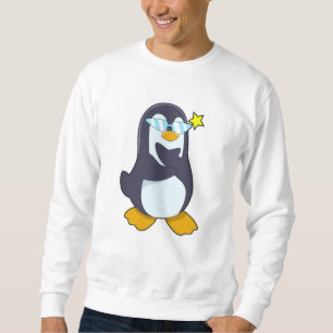 Pinguïn met zonnebril trui