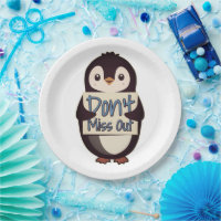 Pinguïn Mis Niks Sign