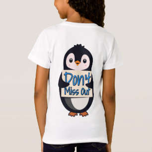 Pinguïn Mis Niks Sign T-shirt