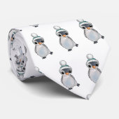Pinguin mit Mütze Stropdas (Opgerold)