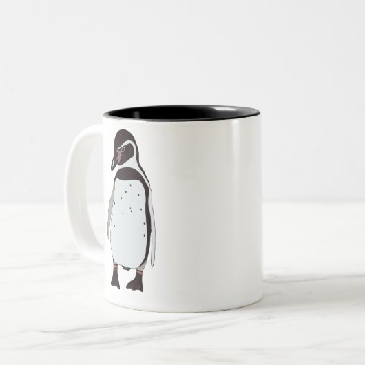 Pinguïn mok (Voorkant links)