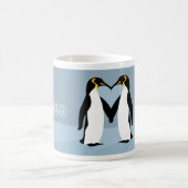 Pinguïn-Mok - De perfecte mok voor paren in de win (Center)