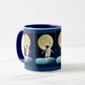 PINGUÏN MOON Wildlife Supporter Drink Mok (Voorkant links)