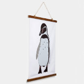 Pinguïn muur opknoping hangend wandkleed (Gebogen)