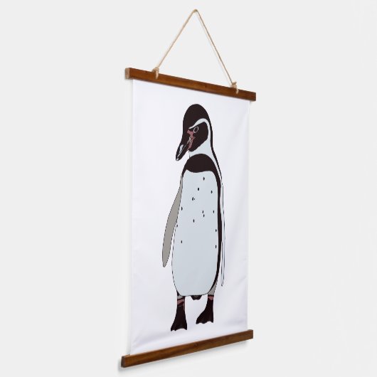 Pinguïn muur opknoping hangend wandkleed (Gebogen)