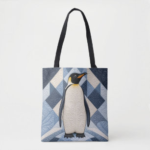 Pinguïn nepquilt draagtas