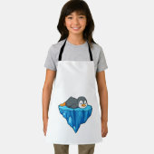 Pinguïn op ijskap schort (Insitu)