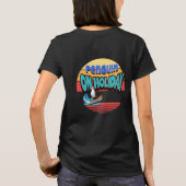 "Pinguïn op vakantie" T-shirt (Achterkant)