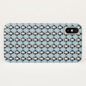 Pinguïn Patroon Case-Mate iPhone Case (Achterkant (horizontaal))