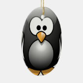 Pinguin/Penguin Keramisch Ornament (Rechts)