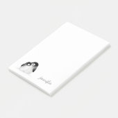 Pinguïn personaliseren Post-it® notes (Schuin)